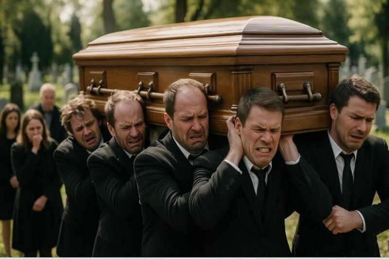 Keď sa zdvihlo veko rakvy, ťažký stojatý vzduch so sladkou vôňou rozkladu zmiešaný s kovovou notou zasiahol každého Do tváre.