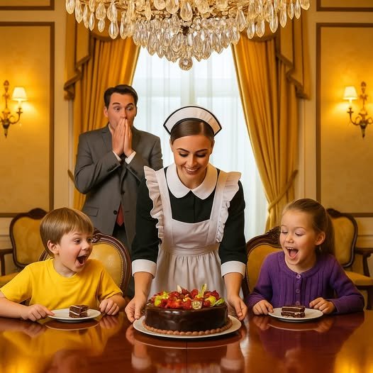 Milionár prišiel domov skôr – a to, čo videl robiť svoju slúžku s deťmi, ho rozplakalo