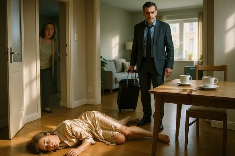 “Haló?”Richardov hlas bol tichý, chvejúci sa, akoby sa stále bál, že ho chytia.”