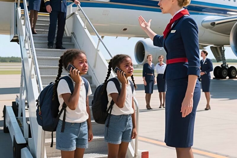 Dvom černošským dvojčatám odmietla nastúpiť do lietadla skupina rasistických letušiek – až kým nezavolali svojmu otcovi, miliardárovi a generálnemu riaditeľovi, a nepožiadali ho, aby zrušil celý let a okamžite ich prepustil…