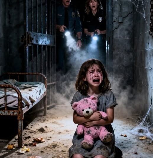 Dievča plakalo a povedalo polícii: „Prosím, zachráňte ma! Už nechcem spať v pivnici.“ Polícia rýchlo dorazila a bola šokovaná, keď zistila pravdu…