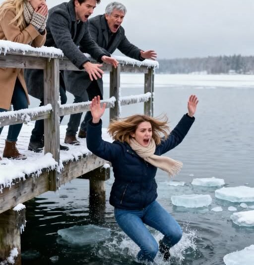 Rodina môjho zaťa „zo žartu“ strčila moju dcéru do ľadového jazera. Uderila sa do hlavy a takmer sa utopila. Kým som volal o pomoc, oni sa len smiali a hovorili: „Je v poriadku!“, a potom odišli.