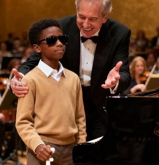 Slávny klavirista povedal slepému černošskému chlapcovi, aby hral na klavír pre zábavu. Má neuveriteľný talent.