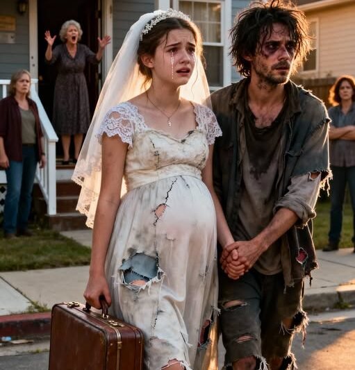 Jej nevlastná matka vytiahla tehotnú sirotu z domu a prinútila ju vydať sa za „bezcenného bezdomovca“ – nikdy by si nepredstavila, že je to zamaskovaný miliardár, ktorý jej úplne zmení život.