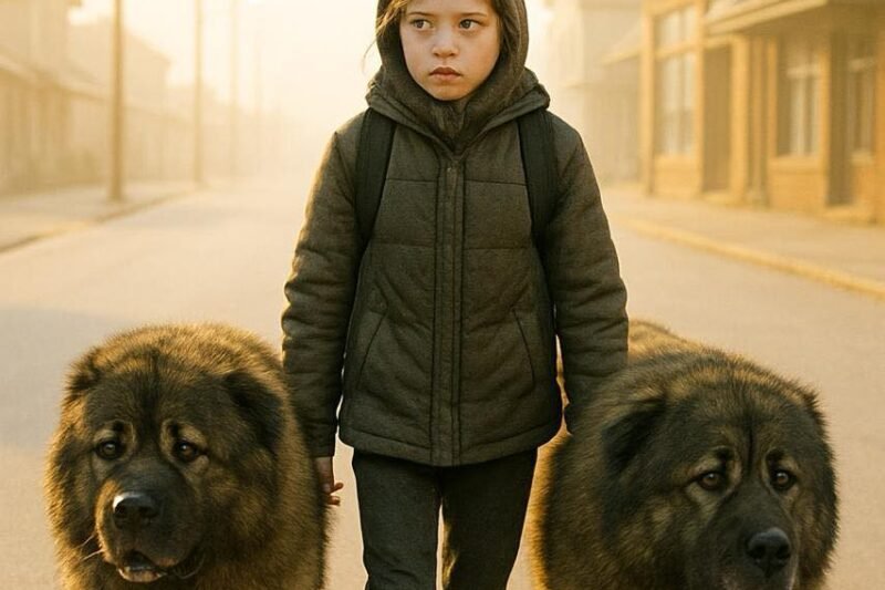 Dievča vzalo na prechádzku obrovské psy – ale to, čo sa skrývalo za týmto rituálom, šokovalo všetkých