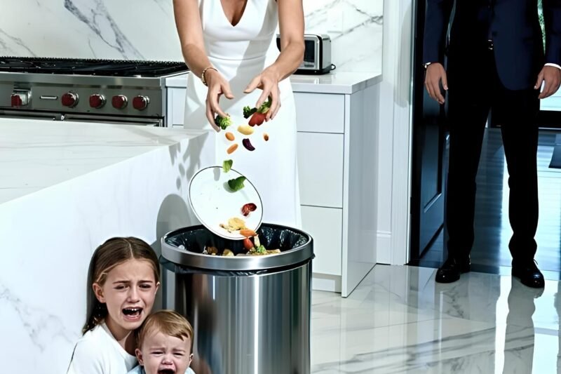 Prišiel som domov skoro, aby som prekvapil manželku. Našiel som ju, ako vyhadzuje čerstvé jedlo, zatiaľ čo môj malý syn kričí od hladu.