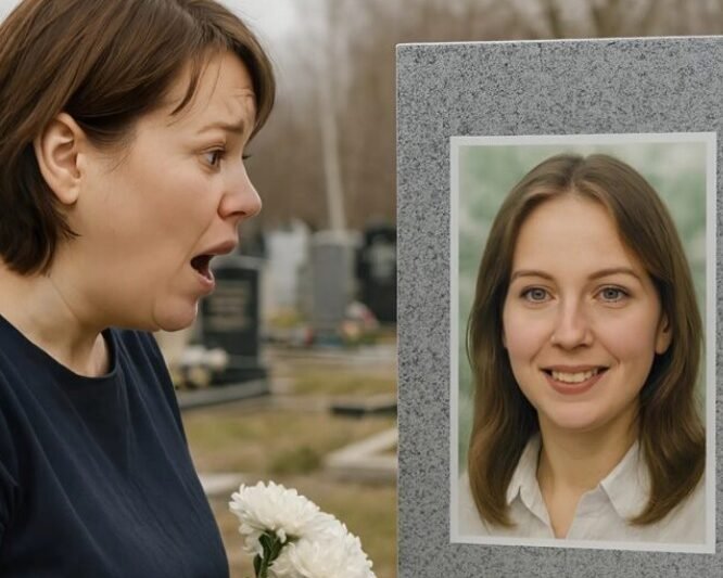 Bez toho, aby som čokoľvek tušila, nepovedala som manželovi ani slovo a odišla som autom k hrobu jeho prvej manželky, aby som ju požiadala o odpustenie. Keď som však prišla k náhrobku a uvidela jej fotografiu na pamätníku, zhrozila som sa. ☹️🤔😮