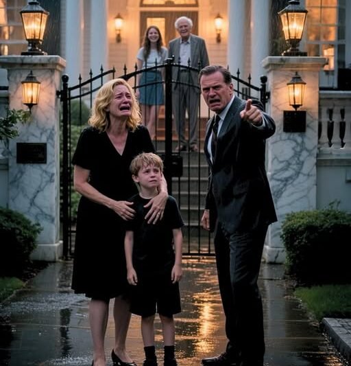 “Keď sa môj manžel stal novým generálnym riaditeľom, on a jeho rodina vyhodili mňa a môjho syna s výkrikmi: „Vy príživníci! Uvidíme, ako prežijete bez mňa!“ – O rok neskôr som sa vrátila a donútila ich všetko oľutovať. V tú noc neprestajne pršalo, keď som stála pred veľkou železnou bránou sídla, ktoré som kedysi nazývala domovom, a držala svojho päťročného syna Lea. Môj manžel – nie, môj bývalý manžel – Julian Mercer, bol práve menovaný za nového generálneho riaditeľa Mercer Enterprises, miliardového impéria svojho otca. Človek by si myslel, že úspech ho zkrotí, ale on sa stal len krutejším. Len pár hodín predtým sme večerali, keď Julianova matka Beatrice buchla pohárom o stôl a zasyčala: „Teraz, keď Julian prevzal vedenie, nie je dôvod držať parazitov pod našou strechou.“ Zmrzla som, ale skôr ako som stihla niečo povedať, Julianov hlas prerušil napätie. „Má pravdu, Maya. Pre túto rodinu si neurobila nič. Vezmi si syna a odíď.“ „Tvoj syn,“ zašepkala som s trasúcim sa hlasom a pritlačila Lea bližšie k sebe. Ale jeho tvár zostala chladná, nečitateľná. Jeho sestra sa posmešne zasmiala, keď nás stráže vyprevadili von do búrky. Tá noc bola koncom jedného života – a začiatkom druhého. Nemala som peniaze, domov, nikoho, na koho by som sa mohla obrátiť. Roky som mala viacero zamestnaní, podporovala Juliana počas štúdia na obchodnej škole a vychovávala naše dieťa, kým on budoval svoj sen. Ale keď to všetko dosiahol, vymazal ma, ako keby som nikdy neexistovala. Leo a ja sme prvé noci strávili v zanedbanom moteli. Posledné úspory som použila na prenájom stiesneného bytu na okraji mesta a našla si prácu ako marketingová asistentka v malej začínajúcej firme. Sľúbila som si, že sa postavím na nohy – nie kvôli pomste, ale kvôli nám. Ale prežitie sa čoskoro zmenilo na ambíciu. Každý večer som začala študovať digitálny marketing – SEO, branding, analytiku, všetko. Moja tvrdá práca nezostala bez povšimnutia; môj šéf ma do niekoľkých mesiacov povýšil na marketingovú riaditeľku. Do konca roka som mala dostatok sebavedomia a kontaktov na to, aby som založila vlastnú agentúru. Nazvala som ju Nova Arc Media, pretože podobne ako ja, bola postavená z popola toho, čo kedysi bolo. A keď osud priviedol Mercerovcov späť do môjho života, už som nebola tá zúfalá žena, ktorú odvrhli. Bola som tá, ktorú si nemohli dovoliť stratiť… Pokračovanie v C0mments