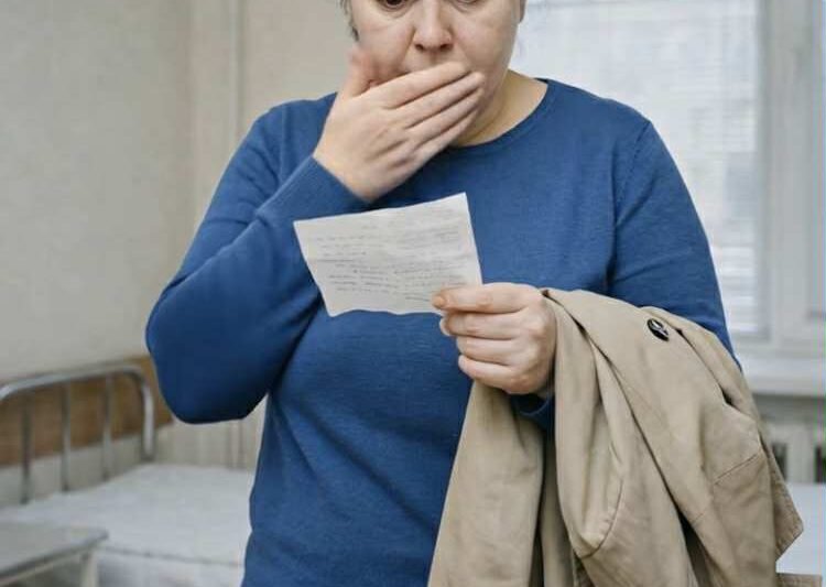 Keď zdravotná sestra podávala oblečenie zosnulej matky, z vrecka jej kabáta zrazu vypadol lístok.