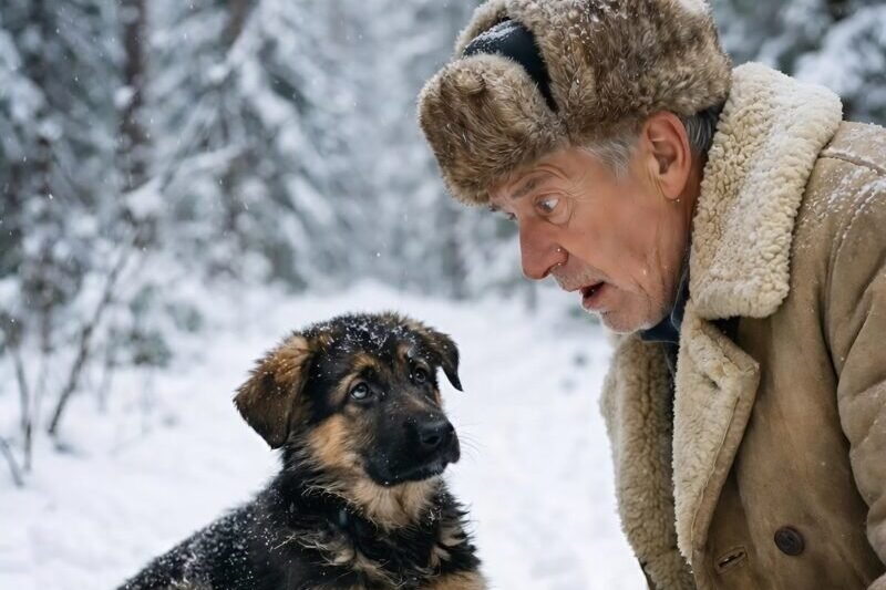 Lesník uviděl v hloubi lesa malého štěněte, které sedělo na pytli, jako by ho hlídalo: okamžitě pocítil, že něco není v pořádku, nahlédl do pytle a málem omdlel strachem