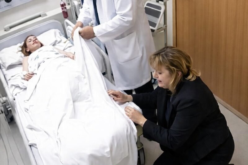 O tretej ráno mi dcéra volala a prosila ma, aby som okamžite prišla, ale kým som dorazila do nemocnice, lekár už prikryl jej telo plachtou a potichu vyjadril sústrasť 😨  Môj zať klamal, že jeho dcéru napadol lupič, a polícia mu uverila. Ale mala som dôkazy, ktoré nemohol skryť 😢🫣  O tretej ráno zazvonil telefón. Hneď som vedela, že to nie je nič dobré. Dcéra plakala a ledva hovorila. Stále opakovala: „Mami, prosím, poď… on ide znova… Bojím sa.“  Odišla som okamžite, bez akýchkoľvek otázok. Ale nestihla som to.  Keď som vtrhla do nemocnice, lekár ma privítal. Ani sa mi nepozrel do očí. Len jemne prikryl dcére tvár plachtou a potichu povedal:  „Veľmi ma to mrzí.“  Nekričala som. Len som tam stála a pozerala sa. Doktor pokračoval, akoby recitoval naučený text:  „Podľa jej manžela ju cestou domov okradli. Žiaľ, jej zranenia boli smrteľné.“  Polícia túto verziu okamžite prijala. Všetci prikývli. Všetci sympatizovali s Markom a hovorili, aký je chudák, aké to pre neho je ťažké. Teda všetci okrem mňa.  Pretože mi dcéra nezavolala len tak. A nielen aby sa rozlúčila. Zavolala ma, aby som prišla.  Skoro ráno som sa vrátila do ich domu. Mark tam bol. Prechádzal sa sem a tam a predstieral, že od žiaľu omdlie.  V obývačke bol neporiadok. Stôl bol prevrátený. Lampa bola rozbitá. Knihy boli rozhádzané po podlahe.  „Toto všetko ste spôsobili vy?“ spýtala som sa a ukázala na chaos a dieru v stene.  „Zbláznil som sa!“ odsekol. „Moja žena je mŕtva! Všetko som povedal polícii!“ Išla sa prejsť a nejaký lupič ju napadol… pravdepodobne jej chcel vziať šperky!  „Chcel jej vziať šperky,“ zopakovala som pokojne. „Prečo potom pitva ukázala, že zranenia sú v súlade s úderom na podlahu, nie s pádom na ulicu?“  Zmlkol. Potom sa prudko otočil ku mne.  „Čo si povedal?“  „Povedal som, že zlodeji sa dlho nezdržiavajú,“ pokračovala som. „Nebijú ľudí znova a znova. A už vôbec nie dvadsať minút v kuse.“  „Neviem!“ zakričal. „Nebol som tam! Bol som v sprche!“  „V sprche,“ prikývla som. „Zaujímavé. Pretože Sarah včera povedala, že ohrievač vody nefungoval. Opravára si nečakala skôr ako v utorok.“  Zbledol.  „Ja… dal som si studenú sprchu. Aby som sa upokojil. Pohádali sme sa.“  „O čom?“  „O ničom! O ničom!“ Zničila večeru!  Pozrela som sa do kuchyne. Bola čistá. Žiadny zápach spáleniny, žiadny špinavý riad.  „Mark,“ povedal som potichu, „máš na ruke škrabance.“  Neprítomne sa pozrel na svoje predlaktie. Červené pruhy, čerstvé, hlboké.  „Urobil som to sám. Od nervov.“  „Vyzerajú ako stopy po nechtoch,“ odpovedal som.  Prudko sa zmenil. Jeho tvár zchladla.  „Prečo ma vypočúvate? Moja žena je mŕtva. Mali by ste ma podporiť.“  „Našiel som toho, kto to urobil,“ povedal som.  Ztuhol.  „Čože?“  „Našiel som vraha.“  A v tej chvíli som niečo vytiahol z tašky a hneď som si všimol, ako môj zať zbledol, pretože videl… v mojich rukách. 😱😲 Pokračovanie v komentároch 👇👇