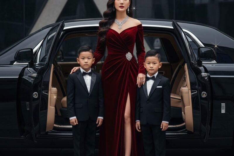 „CHUDOBNÁ“ BÝVALÁ MANŽELKA BOLA POZVANÁ NA SVADBU, ABY SA PCHVÁLILA BOHATSTVOM – ALE CELÁ CIRKEV ZASTÚPIL, KEĎ VYSTÚPILA Z AUTA ZA MILIARDU PES S DVOJIČKAMI, KTORÉ VYZERALI PRESNE AKO ŽENÍCH