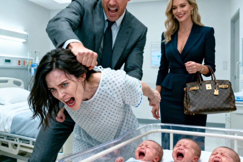 Keď som porodila naše trojčatá, môj manžel sa objavil v nemocnici so svojou milenkou – v ruke jej visela birkinka – len aby ma ponížil. „Teraz si príliš škaredá. Podpíš rozvod,“ uškrnul sa. Keď som prišla domov s deťmi, zistila som, že dom už bol prepísaný na jej meno. V slzách som volala rodičom. „Vybrala som si zle. Mala si o ňom pravdu.“ Mysleli si, že som to definitívne vzdala. Nemali ani tušenie, kto moji rodičia v skutočnosti sú…