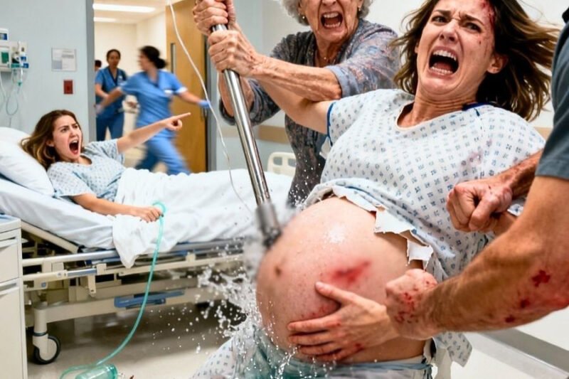 Krvavá zrada v nemocnici: Sestra si vytrhla kyslík, aby ma falošne obvinila z vraždy a hnev matky takmer stál život moje nenarodené dieťa