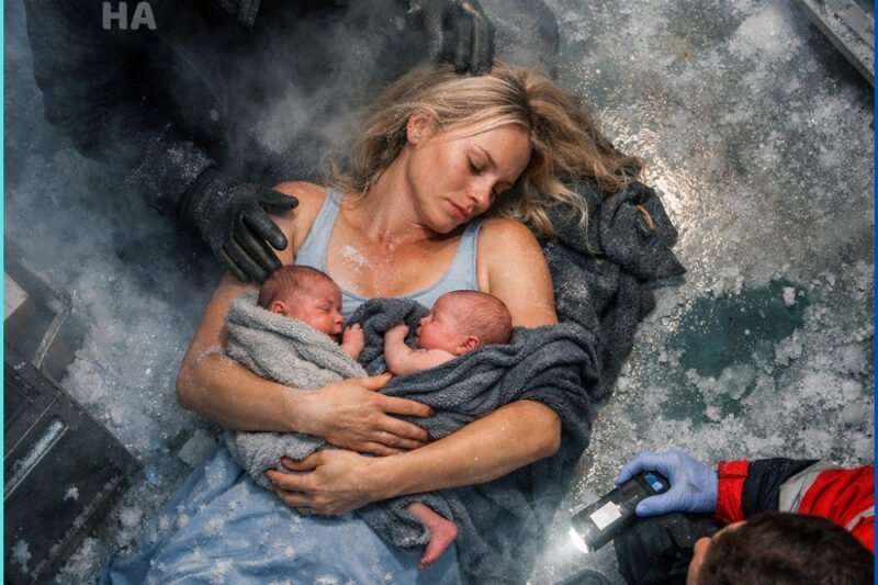 Manžel zamkol svoju Osemmesačnú tehotnú manželku v mrazničke, aby zomrela… ale porodila dvojčatá a miliardár, ktorého zradil, sa stal mužom, ktorý ju zachránil