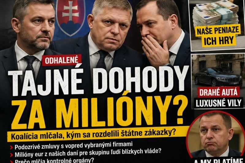 Tajné Dohody za Milióny: Slovenský Politický Škandál, ktorý Otriasa Krajinu