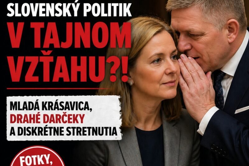 ŠOKUJÚCE ODHALENIE! Slovenský politik v tajnom vzťahu?!
