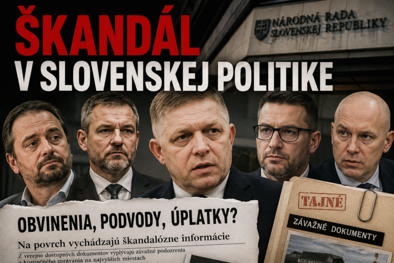 ŠOK V SLOVENSKEJ POLITIKE!