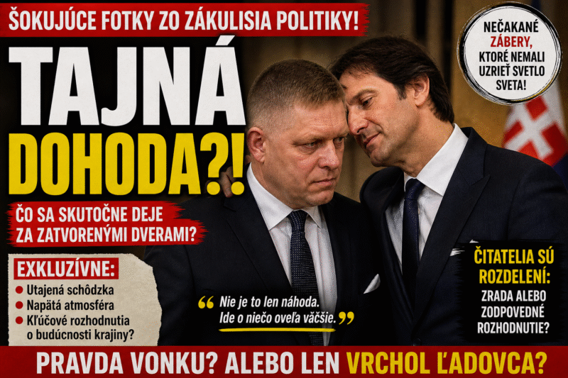 TAJNÁ DOHODA?! PRAVDA KONEČNE VYCHÁDZA NA POVRCH!