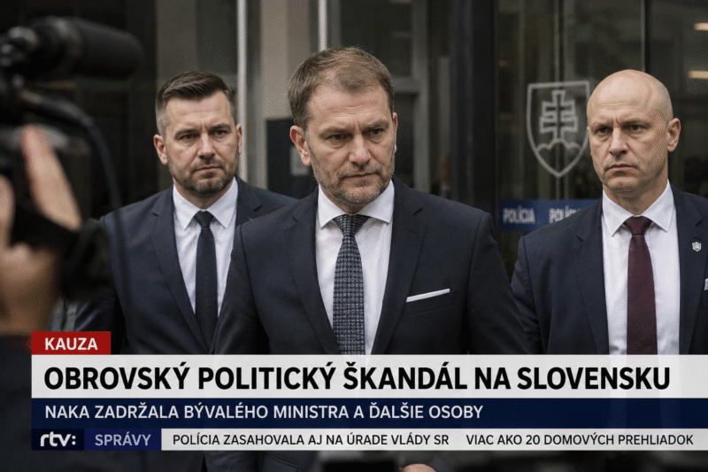 OBROVSKÝ POLITICKÝ ŠKANDÁL NA SLOVENSKU!