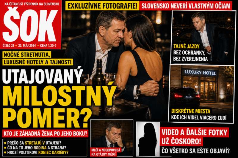 TAJNÁ LÁSKA? ŠKANDÁL, KTORÝ OTRIASA SLOVENSKOM!