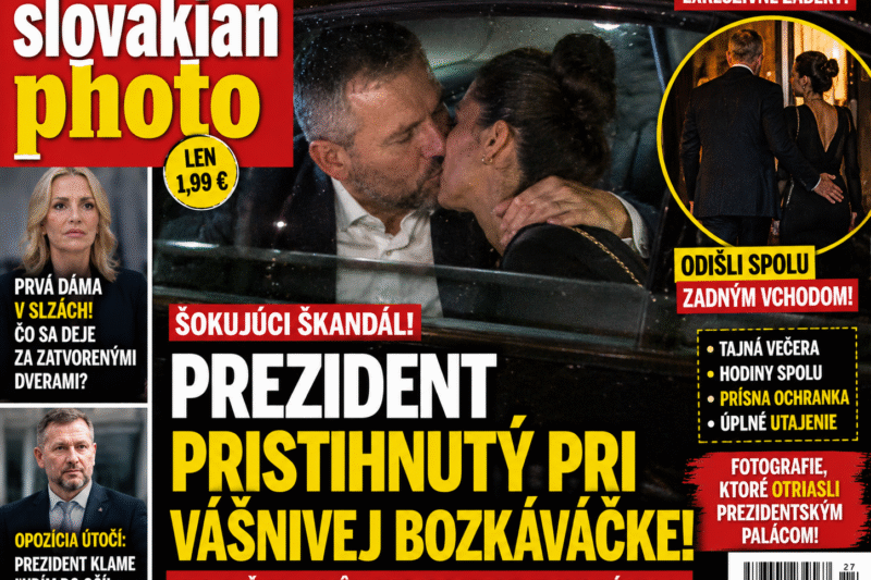 PREZIDENT ZACHYTENÝ PRI VÁŠNIVOM BOZKU!