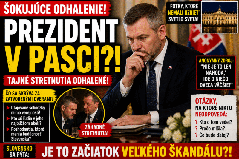 TAJNÉ HRY MOCI?! PREZIDENT V STREDE BÚRKY!