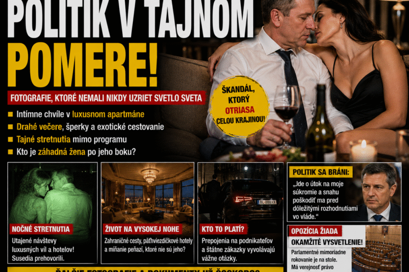 SÚKROMNÉ STRETNUTIA OTRIASAJÚ POLITIKOU!