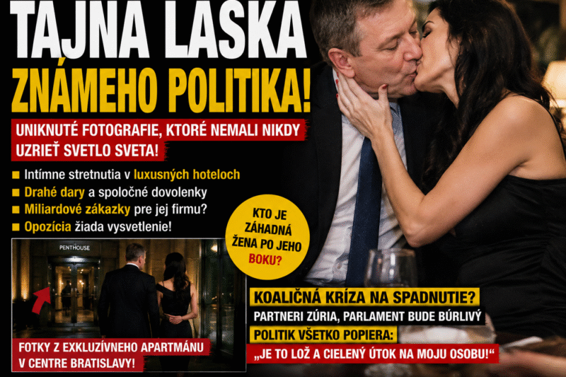 TAJNÁ AFÉRA OTRIASA SLOVENSKOU POLITIKOU!