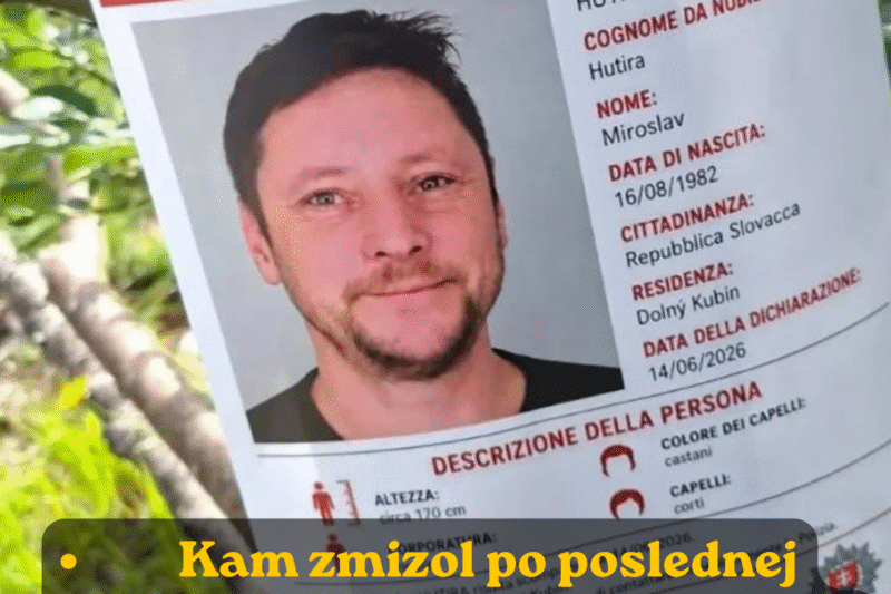 43-ročný muž zmizol po poslednej správe z horskej oblasti V Slovinsku pátrajú po nezvestnom slovenskom cyklistovi.