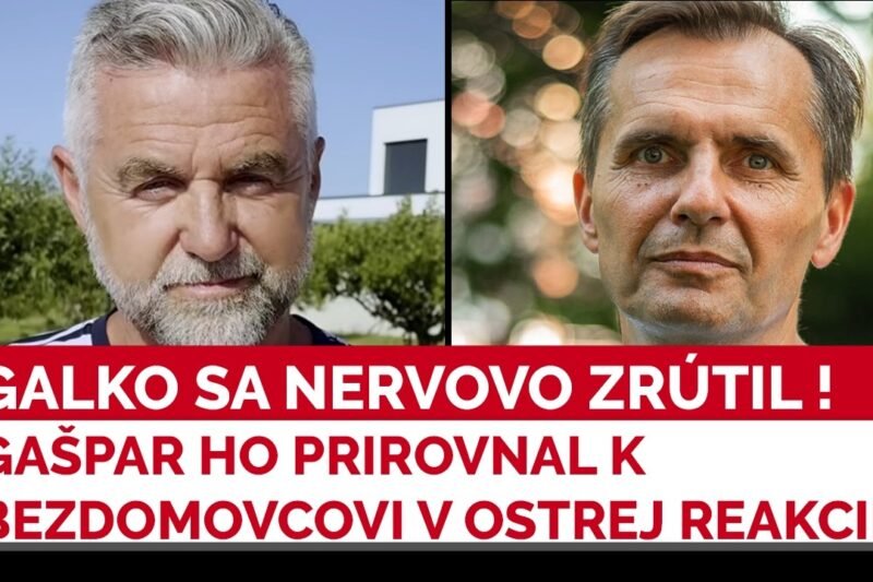 Gašpar vytiahol DôKAZ na Galka, prečo je hanbou celého parlamentu. Demokrat sa zrútil #politika – Daily News