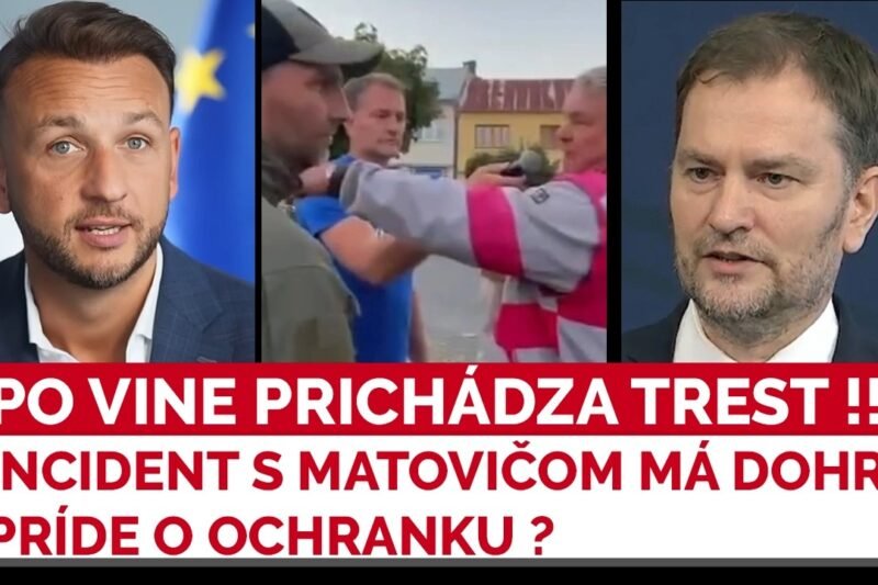 Matovičov incident s dôchodcom má DOHRU! Môže prísť o ochranku. Veci sa dali do pohybu – Daily News